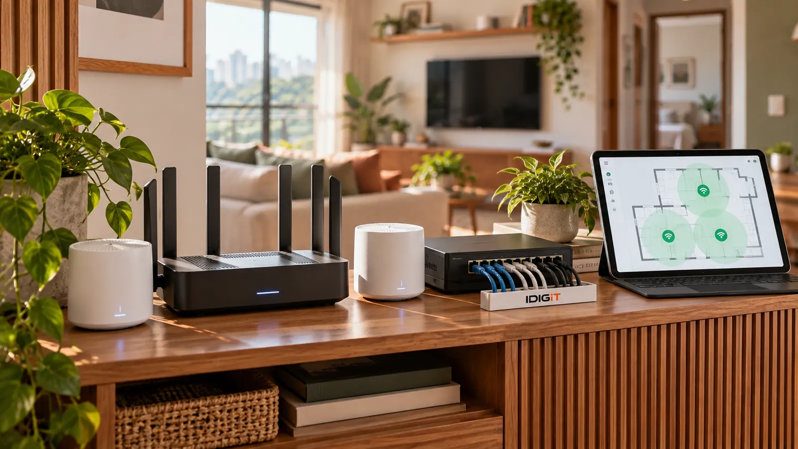 Projeto de Wi-Fi residencial